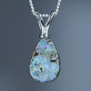 Silver Opal Pendant - Australian Opal Shop - 186 Brisbane Rd - Gold Coast