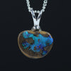Silver Opal Pendant - Australian Opal Shop - 186 Brisbane Rd - Gold Coast