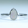 Silver Opal Ring - Australian Opal Shop - 186 Brisbane Rd - Gold Coast