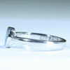 Australian Solid Boulder Opal Silver Ring - Size 6.75 Code CC433