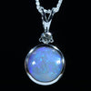 white Gold Opal Pendant - Australian Opal Shop - Gold Coast - Qld