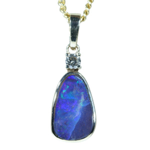 Gold Opal Pendant - Australian Opal Shop - Gold Coast - Qld