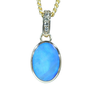 Gold Opal Pendant - Australian Opal Shop - Gold Coast - Qld