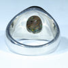 Natural Boulder Opal Matrix Mens Silver Ring - Size 14 Code - MR03