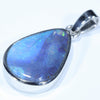 Australian Boulder Opal Silver Pendant with Silver Chain (17mm x 12mm) Code - Y281