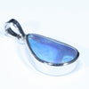 Australian Boulder Opal Silver Pendant with Silver Chain (17mm x 12mm) Code - Y281