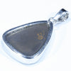 Australian Boulder Opal Silver Pendant with Silver Chain (21.5mm x 16.5mm) Code - Y271