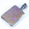 Sterling Silver - Solid Queensland Boulder Opal