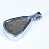 Australian Boulder Opal Silver Pendant with Silver Chain (17mm x 12mm) Code - Y285