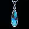 Silver Opal Pendant - Australian Opal Shop - 186 Brisbane Rd - Gold Coast - Qld