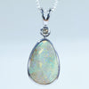Silver Opal Pendant Gift Idea - Australian Opal Shop - Gold Coast - Qld