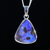 Silver Opal Pendant - Australian Opal Shop - 186 Brisbane Rd GoldCoast - Qld