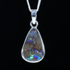 Silver Opal Pendant - Australian Opal Shop - 186 Brisbane Rd - Gold Coast - Qld