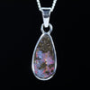 Silver Opal Pendant - Australian Opal Shop - 186 Brisbane Rd - Gold Coast - Qld