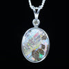 Silver Opal Pendant - Australian Opal Shop - 186 Brisbane Rd - Gold Coast - Qld