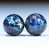 Gold Opal Matrix Studs - Australian Opal Shop - 186 Brisbane Rd - Gold Coast