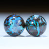 Natural Australian Gold Opal Matrix Stud Earrings