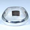 Natural Boulder Opal Mens Silver Ring - Size 8.25 Code - MR54