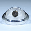 Natural Boulder Opal Mens Silver Ring - Size 9.75 Code - MR30