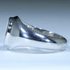 Natural Queensland Crystal Opal Mens Silver Ring - Size 10.5 Code - MR36