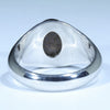 Natural Boulder Opal Mens Silver Ring - Size 10.5 Code - MR32