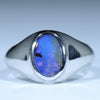 Silver Opal Men's Ring - Australian Opal Shop - Gold Coast - Qld