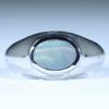 Natural Boulder Opal Mens Silver Ring - Size 12 Code - MR35