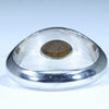 Natural Boulder Opal Mens Silver Ring - Size 12 Code - MR35