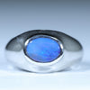 Silver Opal Men's Ring - Australian Opal Shop - 186 Brisbane Rd - Gold Coast
