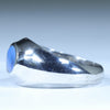 Natural Boulder Opal Mens Silver Ring - Size 7 Code - MR52