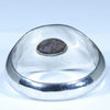 Natural Boulder Opal Mens Silver Ring - Size 7 Code - MR52