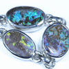 Sterling Silver - X7 Solid Queensland Boulder Opal