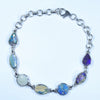 Silver Opal Bracelet - Australian Opal Shop - 186 Brisbane Rd - Gold Coast - Qld
