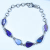 Silver Opal Bracelet - Australian Opal Shop - 186 Brisbane Rd - Gold Coast - Qld