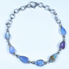 Silver Opal Bracelet - Australian Opal Shop - 186 Brisbane Rd - Gold Coast - Qld