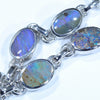 Sterling Silver - X7 Solid Queensland Bouder Opals