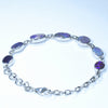 Silver Bracelet - Opal Birthstone for October - Australian Opal Shop - Gold Coast