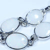 Sterling Silver - X7 Solid Coober Pedy White Opals