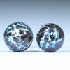 Silver Opal Studs - Opal Birthstone for October - Australian Opal Shop - Qld