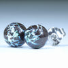 Silver Opal Ball Earrings - Australian Opal Shop - Gold Coast - Qld