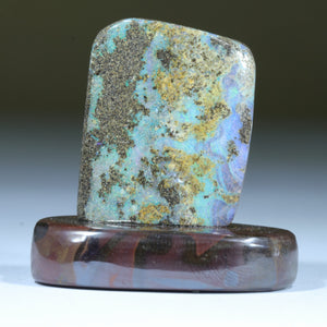 Natural Australian Solid Queensland Boulder Opal Specimen