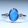 White Gold Opal Ring - Australian Opal Shop - Gold Coast - Qld