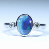 Silver Opal Ring - Australian Opal Shop - 186 Brisbane Rd - Gold Coast - Qld 