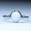 Silver Opal Ring - Australian Opal Shop - 186 Brisbane Rd - Gold, Coast - Qld