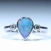 Silver Opal Ring - Australian Opal Shop - 186 Brisbane Rd - Gold Coast - Qld