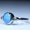 Silver Opal Ring - October Birthstone - Australian Opal Shop - Gold Coast - Qld