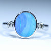 Silver Opal Ring - Australian Opal Shop - 186 Brisbane Rd - Gold Coast - Qld