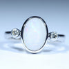 Silver Opal Ring - Australian Opal Shop - 186 Brisbane Rd - Gold Coast - Qld