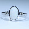 White Opal Ring - Australian Opal Shop - 186 Brisbane Rd - Gold Coast - Qld
