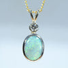 Lighting Ridge Gold Opal Pendant - Australian Opal Shop - Gold, Coast - Qld
